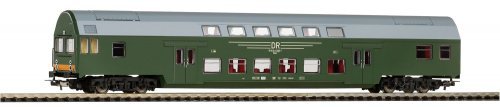 Bi-Level Control Coach DBmqee DR IV Green, HO, PIKO 57685
