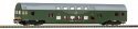 Bi-Level Control Coach DBmqee DR IV Green, HO, PIKO 57685