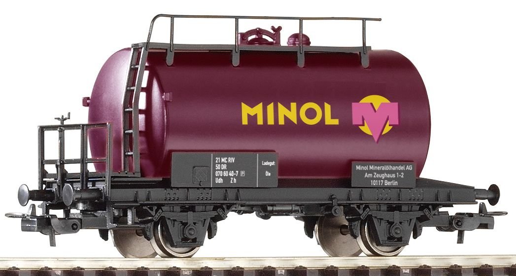 Tank Car Minol DR IV, HO, PIKO 57754