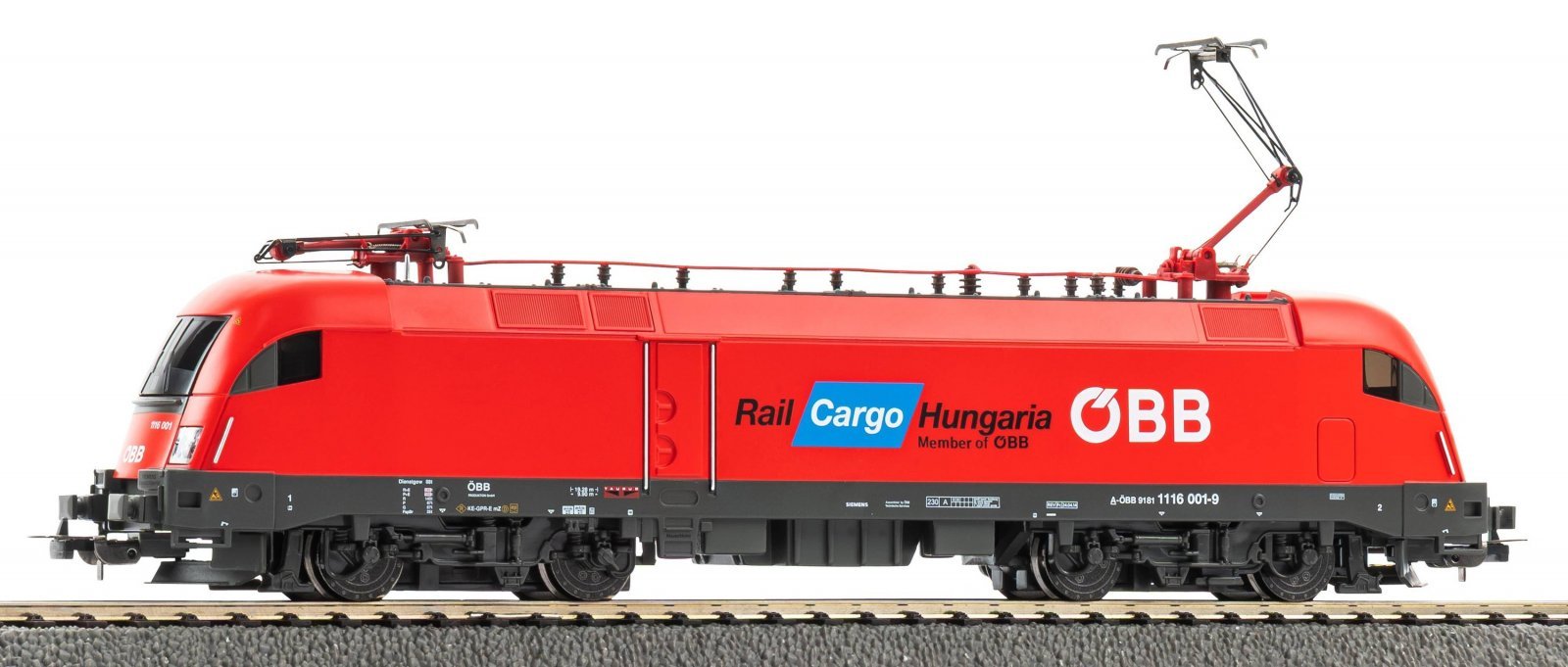 Electric Locomotive/Sound Taurus Rh1116 RCH VI, HO, PIKO 57848