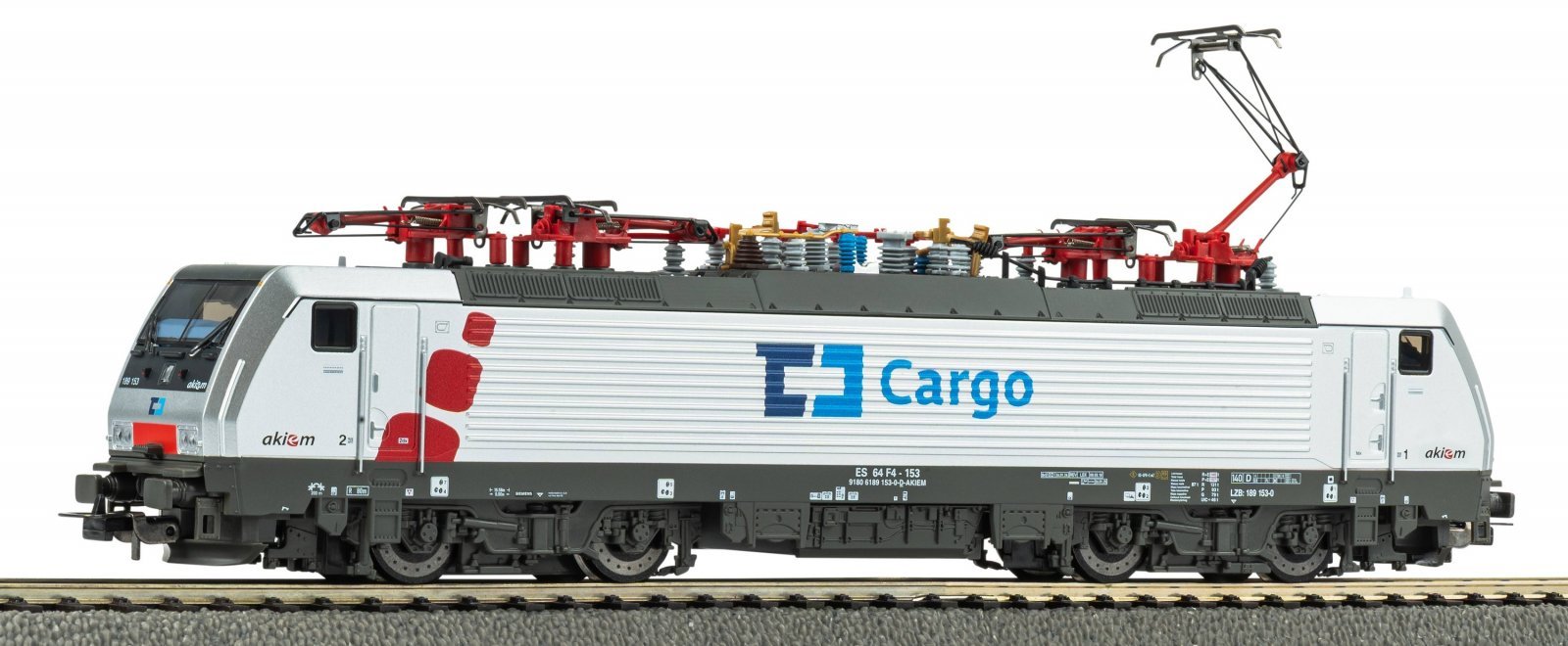 ~Electric Locomotive/Sound BR 189 CD Cargo VI + PluX 22 Dec., HO, PIKO 57869