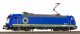 ~Electric Locomotive BR 185 blue Beacon VI + PluX22 Dec., HO, PIKO 57871