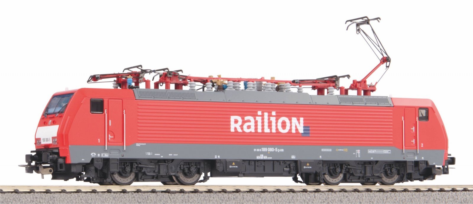 BR 189 Electric loco Railion Holland (bib scheme) VI, HO, PIKO 57966