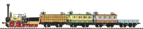 Saxonia I, Loco & 4 Cars, HO, PIKO 58105