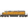 GMDD SD40-2 - Sound and DCC -- Pennsylvania Northeastern 5577 (yellow, black, gray), N, Intermountain Railway Company 69398S