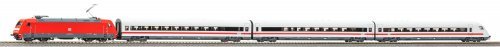 Train Set Metropolitan BR 101 + 2 Passenger Car + Cab Car DB AG VI, HO, PIKO 58152