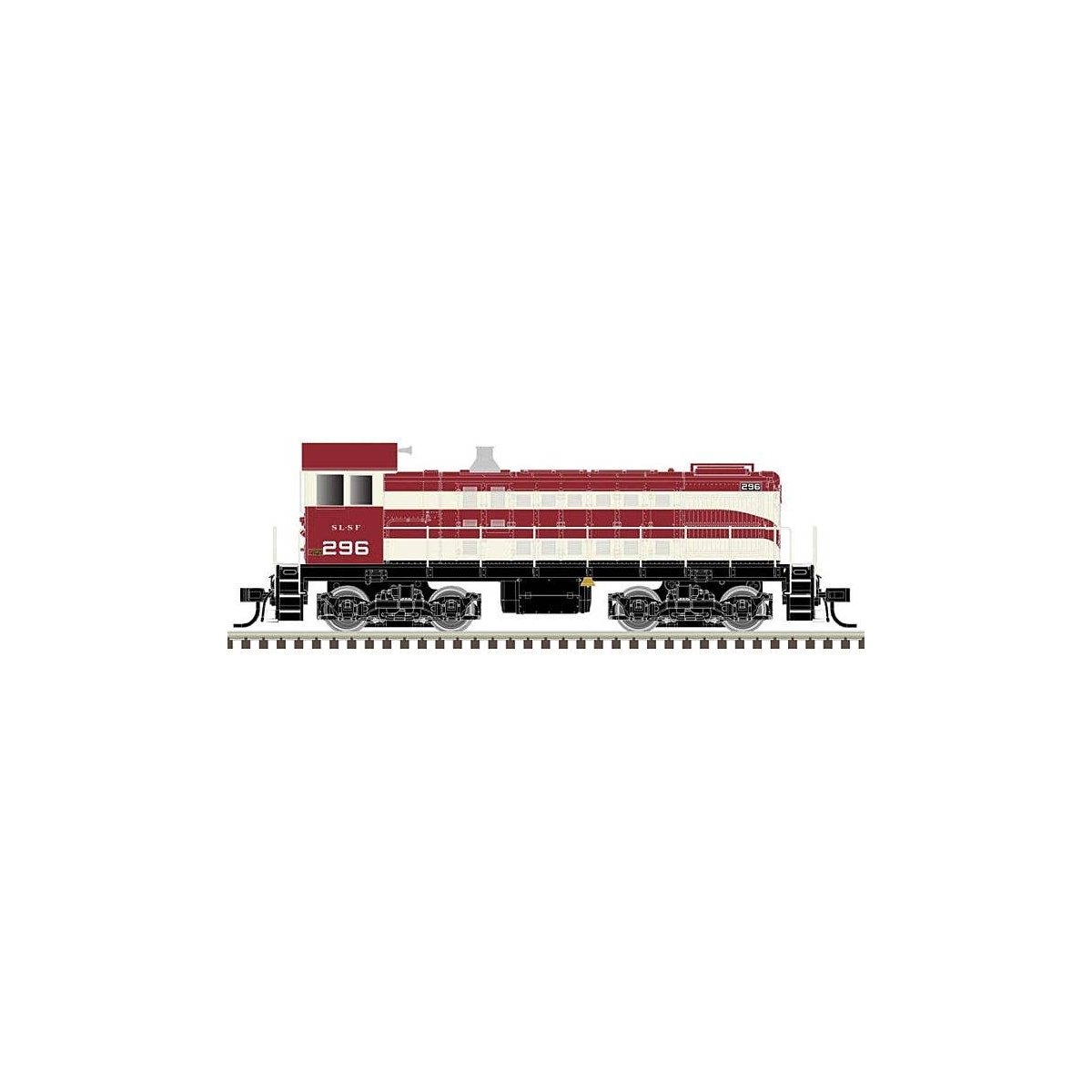Alco S2 - LokSound and DCC - Master(R) Gold -- St. Louis-San Francisco 295 (Ex-NEO, red, white), HO, Atlas Model Railroad Co. 10