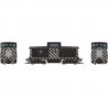 GE 44-Tonner - Sound and DCC -- Sante Fe 465 (Zebra Stripes, black, silver), HO, Rapido Trains Inc 48502