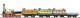 ~Saxonia I, Loco & 4 Cars, HO, PIKO 58205
