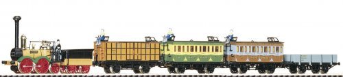 ~Saxonia I, Loco & 4 Cars, HO, PIKO 58205