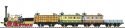 ~Saxonia I, Loco & 4 Cars, HO, PIKO 58205