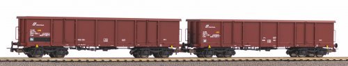 2 pc. Eas Gondola set with sand loads FS V, HO, PIKO 58238