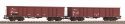 2 pc. Eas Gondola set with sand loads FS V, HO, PIKO 58238