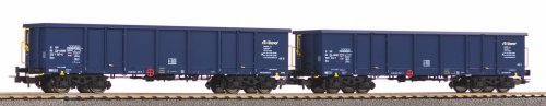 2 pc. Eaos Gondola set with sand loads Axbenet VI, HO, PIKO 58239