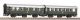 2 pc. AB3yg + B3yg Rebuilt car set DB III, HO, PIKO 58240
