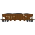 Hopper - Class H21a 4-Bay Hopper - Ready to Run - Pennsylvania Railroad - H0 - Bowser 43031
