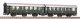 2 pc. B3yg + B3yg Rebuilt car set DB III, HO, PIKO 58241