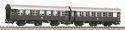 2 pc. B3yg + B3yg Rebuilt car set DB III, HO, PIKO 58241