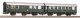 2 pc.B3yg + BD3yg Rebuilt car set DB III, HO, PIKO 58242