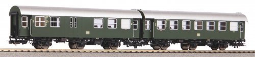 2 pc.B3yg + BD3yg Rebuilt car set DB III, HO, PIKO 58242