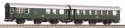 2 pc.B3yg + BD3yg Rebuilt car set DB III, HO, PIKO 58242