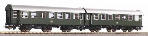 2 pc. B3yg + B3yg Rebuilt car set DB III, HO, PIKO 58243