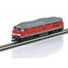 Class 232 Ludmilla Diesel w/Sound & DCC - Minitrix -- German Federal Railway 232 600-7 (Era V Traffic Red, gray), N, Trix 16233