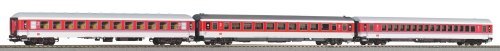 3 pc. IC 602 Passenger car set Gorch Fock 2 DB AG V, HO, PIKO 58249