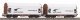 2 pc. Tarp car set ZSSK VI, HO, PIKO 58258