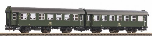 2-Piece Set Rebuilt Car B3yg + B3yg DB IV, HO, PIKO 58266