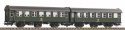 2-Piece Set Rebuilt Car B3yg + B3yg DB IV, HO, PIKO 58266