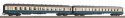 2-Piece Set Center-Entrance Car DR IV, HO, PIKO 58269