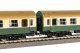 3-pk Pass set, beige-green, 2 x 2nd Cl. + 1 x 1st Cl. DR IV, HO, PIKO 58278