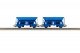 2-pk Fc Hoppers w/patches PRESS VI, HO, PIKO 58281