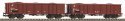 2-pk Eaos Gondolas w/coal FS V, HO, PIKO 58287