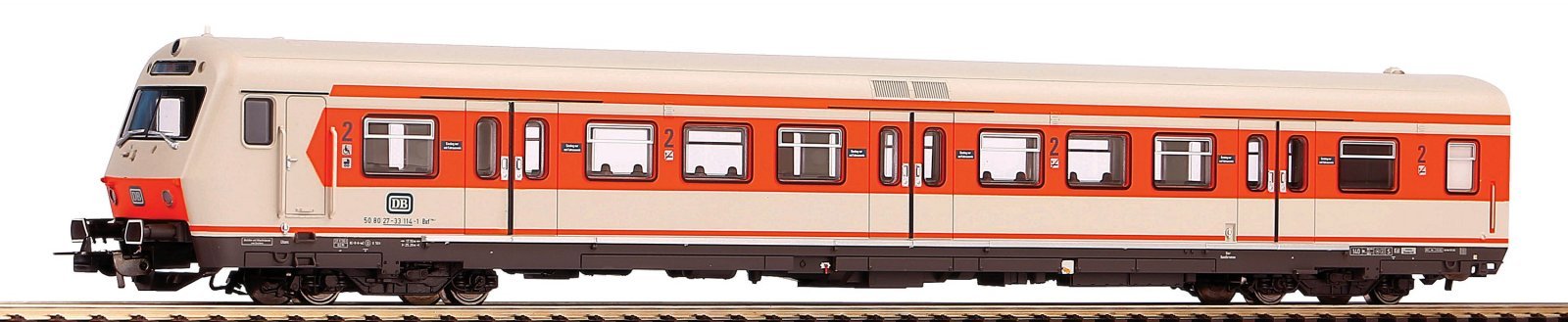 Passenger Cab X-Car 2. Cl. DB AG IV, HO, PIKO 58501