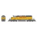 EMD SD40-2 Low-Nose - Sound and DCC - Paragon4(TM) -- Union Pacific 1984 (2010s, Armour Yellow, gray, red, Small Nose Wings), N,
