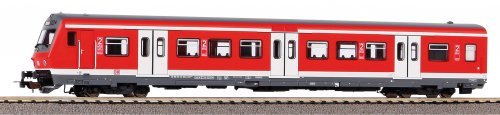 x Cab car 2nd cl. DB AG V, traffic red, HO, PIKO 58506