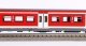 x Cab car 2nd cl. DB AG V, traffic red, HO, PIKO 58506