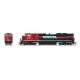 EMD SD70ACe - Sound and DCC - Paragon4(TM) -- Ferromex 4075 (green, orange, white), N, Broadway Limited Imports 8420