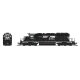 EMD SD40-2 Low-Nose - Sound and DCC - Paragon4(TM) -- Norfolk Southern 6105 (black, white, Horse Head Logo), N, Broadway Limited