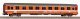 Express Coach Eurofima 1st cl. SBB IV, HO, PIKO 58531