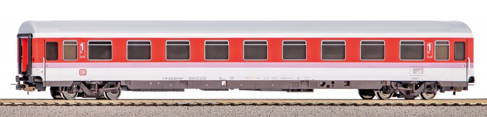 Schnellzugwg Eurofima 1.Class DB IV, HO, PIKO 58538