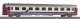 Eurofima 1st Cl. Passenger car SNCB V, HO, PIKO 58541