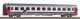 Eurofima 2nd Cl. Passenger car SNCB V, HO, PIKO 58542