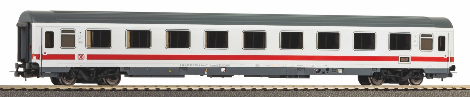 Express Train Car Eurofima 1. Class DB AG VI, HO, PIKO 58543