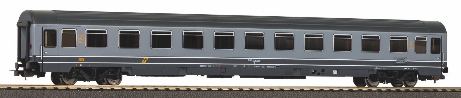 Express Train Car Eurofima 2. Class FS IV, HO, PIKO 58546
