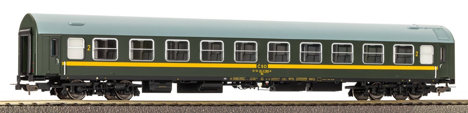 Passenger Car Y-Car 2. Class CSD IV, HO, PIKO 58569
