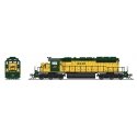 EMD SD40-2 Low-Nose - Sound and DCC - Paragon4(TM) -- Chicago & North Western 6867 (traditional yellow, green), N, Broadway Limi