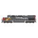 EMD SD40T-2 Tunnel Motor Snoot w/LokSound & DCC -- Union Pacific (ex-SP Patch, gray, red, Speed Lettering, Armour Yellow Patch),